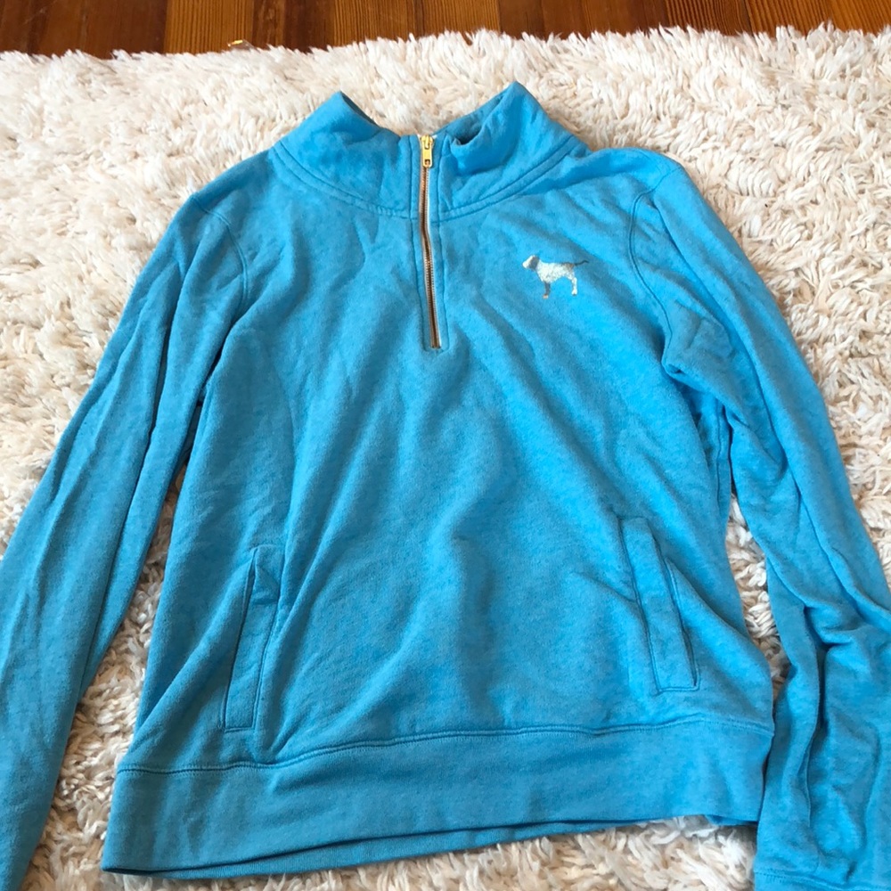 Pink quarter Zip